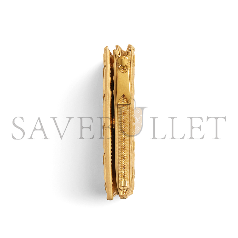 BOTTEGA VENETA INTRECCIATO SMALL BI-FOLD WALLET 742330V5XF18472 (11.5*9*1cm)